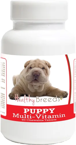 Vista 64 de Healthy Breeds Affenpinscher - Tableta multivitamínica para cachorros y perros, 60
