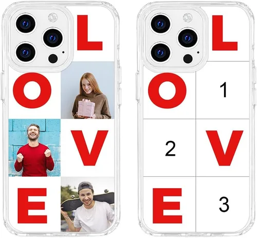 Vista 282 de Funda de teléfono personalizada para Apple iPhone 8 Plus iPhone 7 Plus, personalizada con foto, imagen, texto, imagen, diseño de imagen