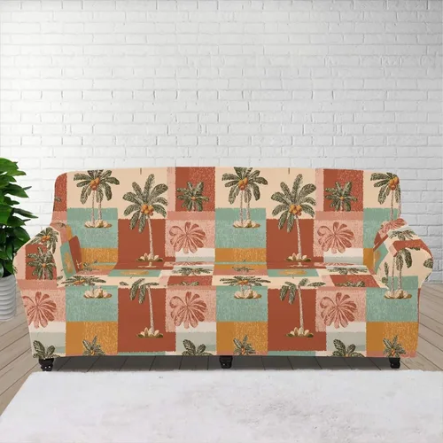 Vista 77 de ZOUTAIRONG Fundas elásticas para sofá con estampado de ramas de camuflaje 3D para sofá, funda para muebles de un solo cojín, decoración del hogar u