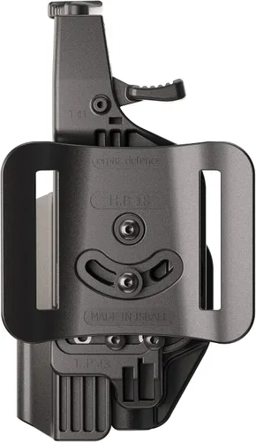 Vista 6 de Orpaz Funda Springfield XD ajustable y modular T41 compatible con soporte OWB SXD con luz/láser/óptica, accesorio de bucle para cinturón, unisex