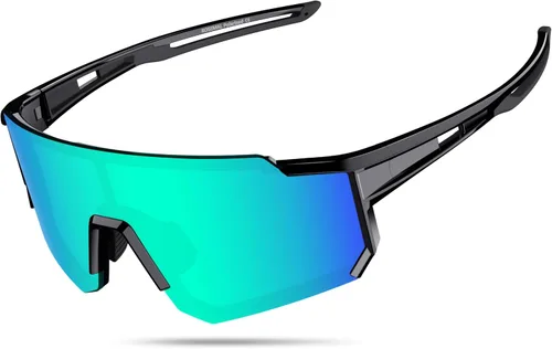 Vista 14 de Polarized Sports Sunglasses for Men Women Youth Baseball Running Cycling Driving Fishing Tennis Golf Motor TAC UV400 TR90