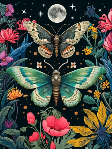 Vista 14 de Kits de Arte de Diamantes de Gato de SANYUN para Adultos, Kits de Pintura de Diamantes de Noche Estrellada, Pinturas de Animales con Diamantes