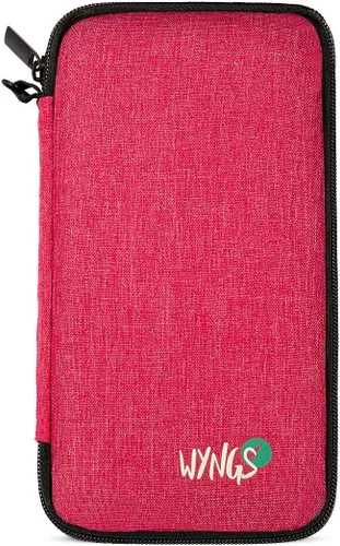 Vista 3 de WYNGS - Funda protectora para calculadora gráfica Texas Instruments TI-84 Plus CE en color rosa
