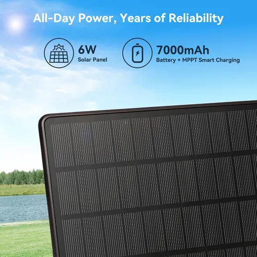 Vista 2 de ELECROW Energía solar al aire libre para Meshtastic con 6W panel solar