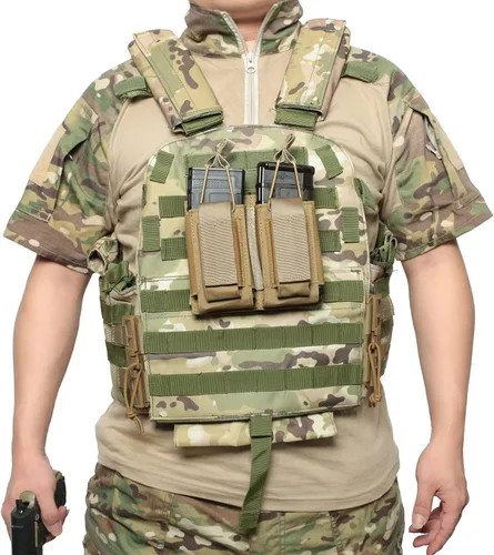 Vista 5 de Funda Molle para revistas con parte superior abierta, soporte para revistas doble/triple