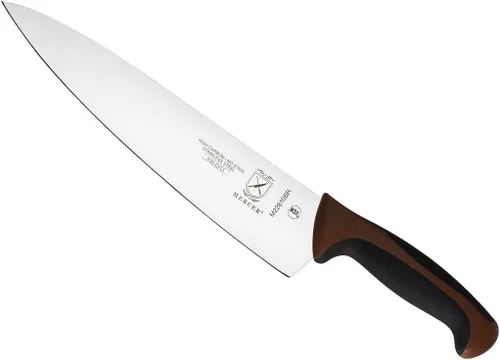 Vista 8 de Mercer Culinary Mercer Cutlery Millennia - Cuchillo de chef de 8 pulgadas, codificado por colores, juego de cuchillos de 4 piezas, alto carbono