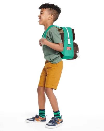 Vista 11 de Skip Hop - Mochila para preescolar colección Zoo para niños pequeños de 3 a 4 años diseño de pug