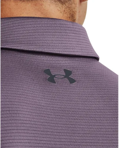 Vista 4 de under armour UA Tech playera acanalado GolfPolo para hombre (manga corta) 1290140