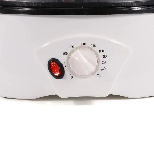 Vista 4 de Tostador de café eléctrico de 110 V 800 W, Máquina tostadora de café eléctrica para el hogar, Tostador de café de frijoles, Tostador de café de café