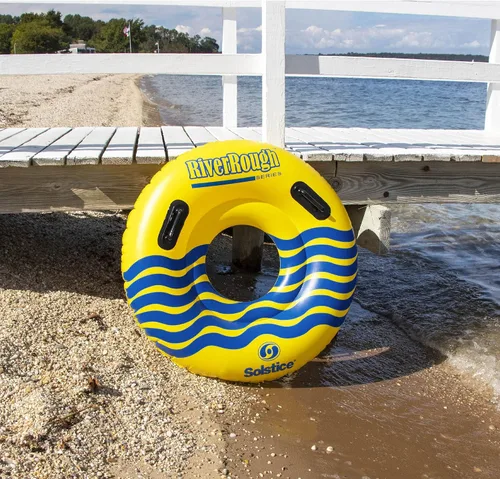 Vista 2 de Tubo inflable para anillo de piscina con asas - 48 pulgadas