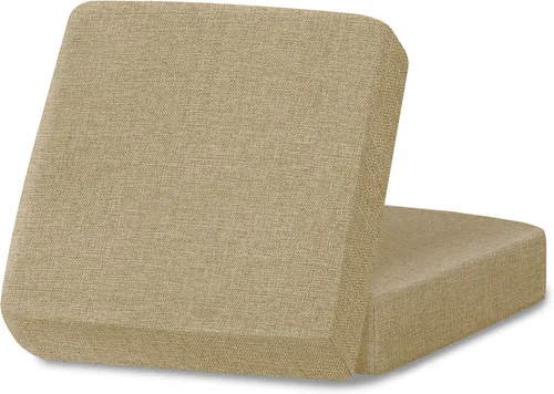 Vista 15 de Naturoom Fundas de Cojines de Sofá de Lino, Funda de Sofá Funda de Sofá Protector de Muebles con Cuerda de Amarre en la Parte Inferior, Suave