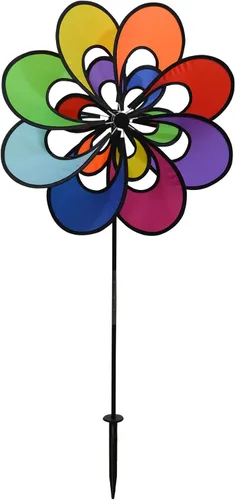 Vista 10 de In the Breeze 2675 Rainbow Windee Wheelz Flower Spinner