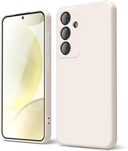 Vista 278 de oakxco Funda para teléfono Samsung Galaxy S8 de silicona líquida, delgada y fina de gel de goma suave TPU cubierta protectora simple llana