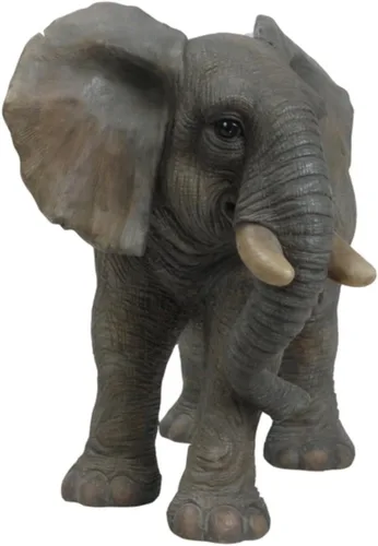 Vista 5 de Hi-Line Gift Ltd - Estatua de elefante caminante