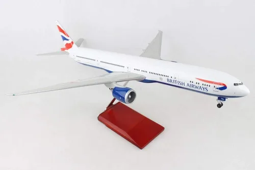 Vista 7 de Daron Emirates 777-300 ER SkyMarks Modelo de avión