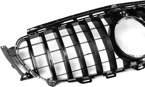 Vista 5 de Parrilla Delantera Para Mercedes Benz W213 E250 E350 E400 2017-2020 (Negro)