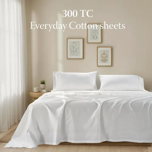 Vista 109 de Threadmill Juego de sábanas de algodón Twin Sábanas 100% algodón para cama tamaño Twin Juego de sábanas de satén jacquard damasco con bolsillo