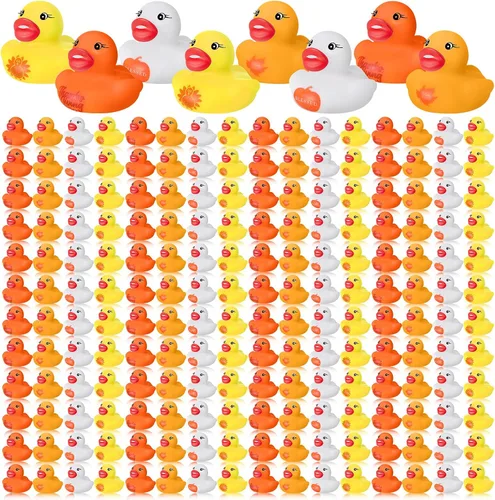 Vista 7 de MiniInflat 100 patos de goma de graduación de clase 2026 a granel 2026 Congrats Grad, varios patos de goma para graduación, juguetes de pato