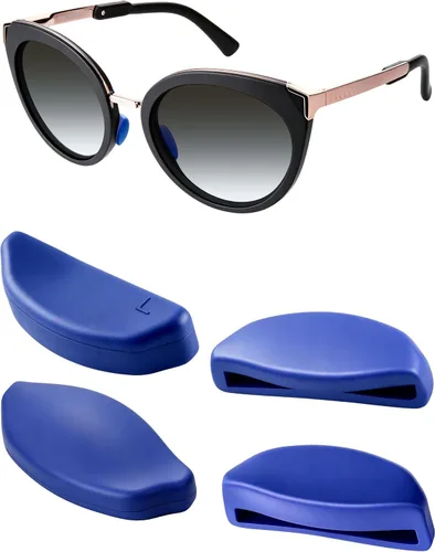 Vista 14 de Mryok Replacement Nose Pieces Nose Pads for Oakley Frogskins Range/Hybrid/HSTN/Top Knot/Frogskins Range XL Sunglass - Options 1 par negro - ajuste