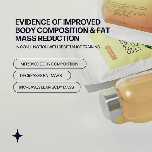 Vista 5 de Sparkle Wellness BODYBALANCE Péptidos de colágeno bioactivos Suplemento de colágeno en polvo con péptidos de colágeno hidrolizados y vitamina C