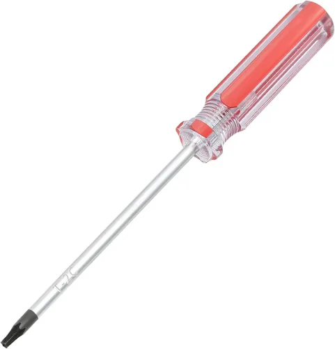 Vista 9 de Piutouyar Juego de destornilladores magnéticos Torx de 8 piezas - T8, T9, T10, T15 Destornillador de seguridad Torx, 3mm, 75mm de largo (Rojo)