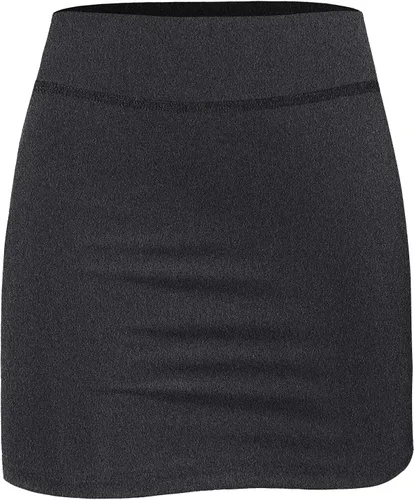 Vista 3 de BLEVONH - Faldas de tenis para mujer, de verano, con pantalones cortos debajo, para pickleball, deportes, entrenamiento y golf, con bolsillos