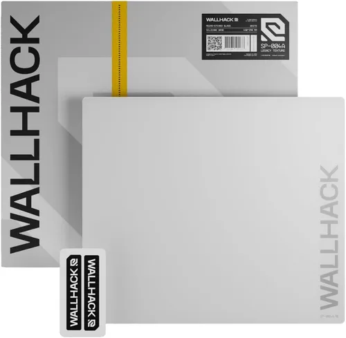 Vista 14 de Wallhack CR-005 - Alfombrilla de mouse de vidrio de 20 x 17.3 pulgadas, superficie de control de alfombrilla de mouse para juegos Esport, vidrio