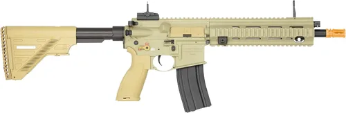 Vista 4 de Umarex Heckler & Koch HK416 A5 Comp AEG 6mm BB Rifle Airsoft Gun, Black