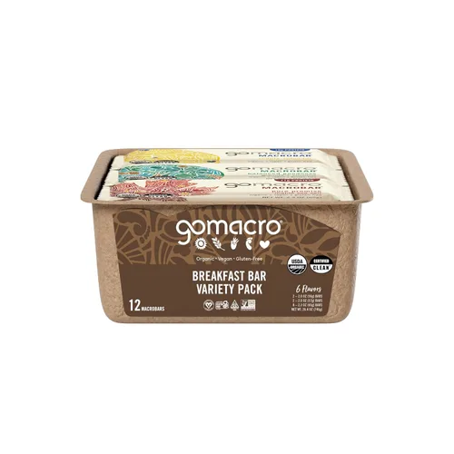 Vista 5 de GoMacro Macrobar - Barras de proteína, paquete variado