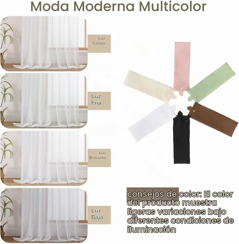 Vista 7 de OWENIE - Cortinas semitraslúcidas con plisado de pellizco blanco de 96 pulgadas de largo para dormitorio y sala de estar, cortinas modernas de aire