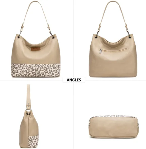 Vista 115 de Wrangler Hobo - Bolsas para mujer de cuero vegano con asa superior, bolsos de hombro y bolsos