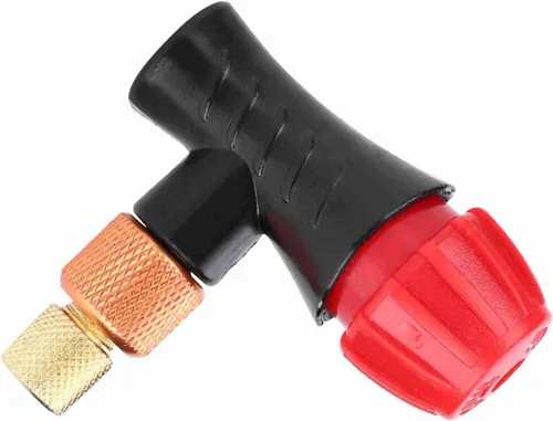 Vista 3 de Mountain Road Bike Bicycle Adapter Pump Mini Portable Air Inflator Tire Dual Head Valve for Mountain Bike Road Bike