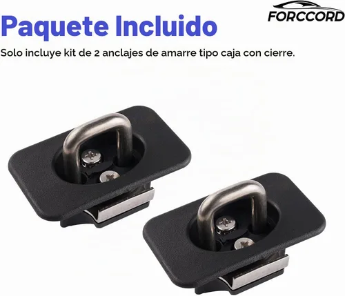 Vista 6 de Paquete de 2 anclajes de amarre para Ford F-150 2015-2026