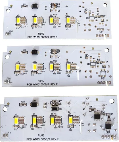 Vista 3 de Actualización Wpw10515058 (1 unidad) y w10515057 (2 piezas) Whirlpool Refrigerador Whirlpool Freezer Bombilla de repuesto para Kenmore, Maytag