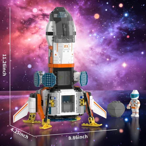 Vista 8 de Sistemas modulares del edificio de la nave espacial, bloques de exploración Ll003