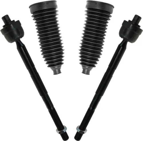Vista 242 de TRQ Kit de dirección delantera con barra de acoplamiento de fuelle de piñón y cremallera compatible con Toyota Echo 2000-2005