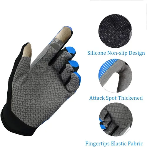 Vista 2 de Ultimate Flying Disc Guantes Ultimate Grip y Disc Guantes Transpirables Antideslizante Deportivo Ciclismo Guantes de Golf, Mejorar Lanzamientos