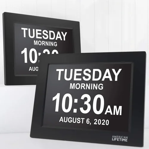 Vista 10 de American Lifetime Reloj digital negro OG Negro