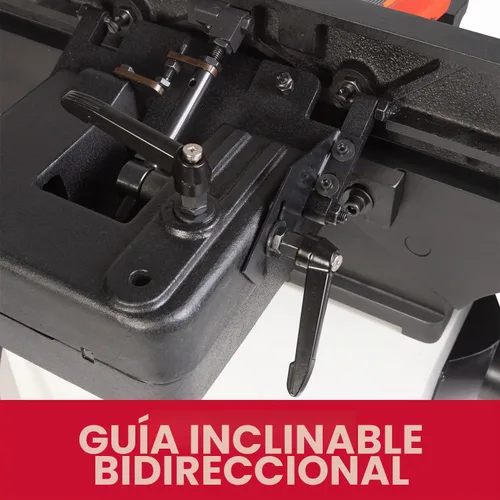 Vista 6 de JET Cepilladora negra de 8 pulgadas, cabezal de corte helicoidal, 2 HP, 230V 1Ph (JWJ-8HH-BLK)