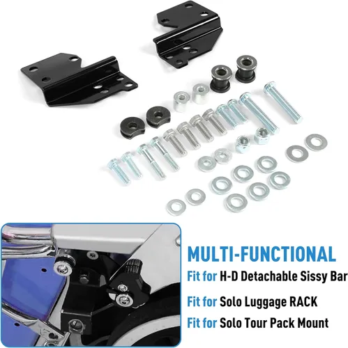 Vista 3 de KUAFU Kit de herramientas de acoplamiento desmontable compatible con Harley