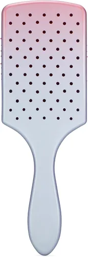 Vista 3 de Wet Brush Cepillo desenredante para el cabello, rosa/morado (Feel Good Ombre), cerdas IntelliFlex ultrasuaves con diseño AquaVent, ideal