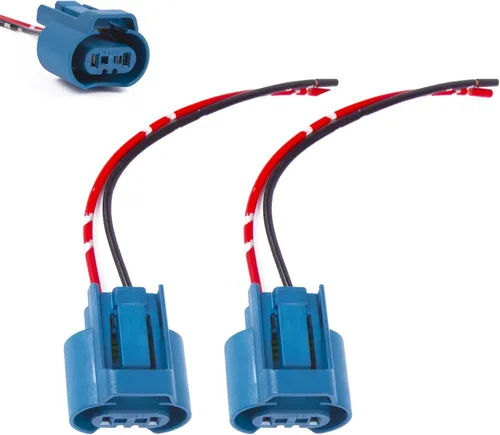 Vista 10 de x xotic tech H4 9003 HB2 Arnés de cable de servicio pesado hembra conector de extensión de coleta H4 a 3 pines adaptador para luz antiniebla, etc. 2