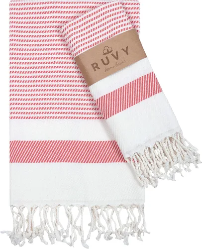 Vista 23 de Ruvy Home Basics - Juego de 2 toallas de mano turcas para baño, 18 x 40 pulgadas, algodón y baño decorativo, toallas de cocina, paños de cocina, té