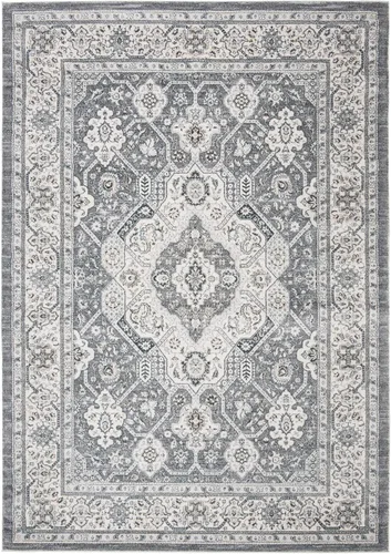 Vista 51 de SAFAVIEH - Colección Isabella, alfombra decorativa - 2'2" x 5', azul y crema, diseño oriental, no desprende pelusa y fácil cuidado, ideal para áreas