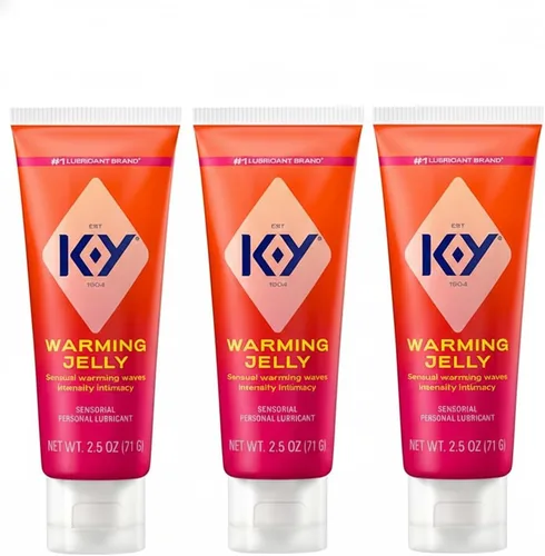 Vista 9 de K-Y Warming Jelly - Fórmula a base de glicerina de 2.5 onzas líquidas, lubricante personal sensorial para hombres, mujeres y parejas y seguro