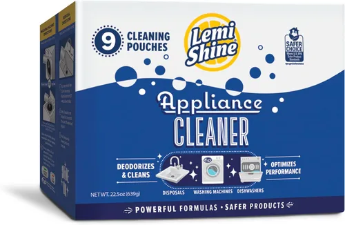 Vista 9 de Lemi Shine Limpiador y desodorante de eliminación de basura alimentado por ácido cítrico. Limpiador de espuma para eliminación de basura de cocina
