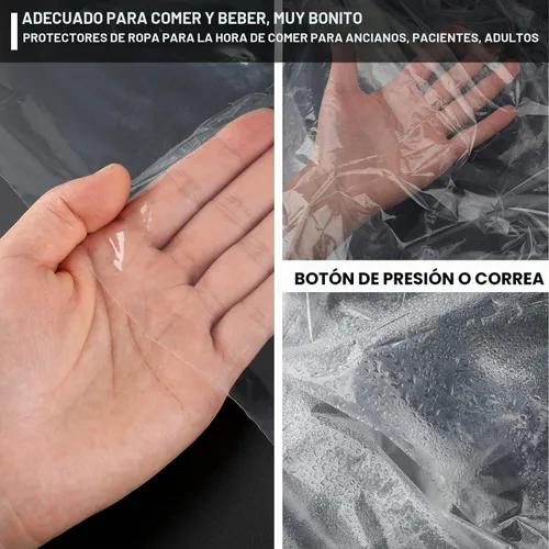 Vista 7 de Tudomro 4 fundas para sillas de plástico para exteriores, impermeables para sillón, transparentes, a prueba de polvo, funda de sofá de plástico