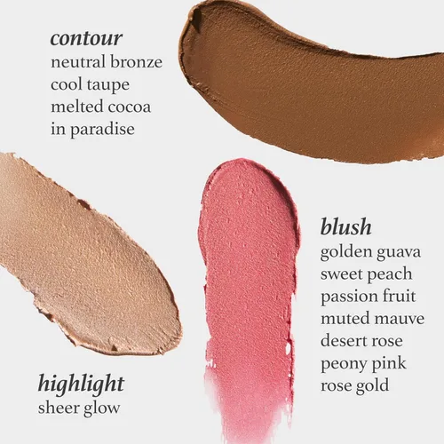 Vista 4 de Julep Saltar el pincel Barra de bronceador y contorno de crema a polvo - Tono taupe fresco para tonos de piel claros a intermedios - Color duradero