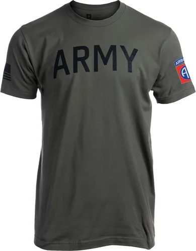 Vista 34 de Army PT Style Shirt - U.S. Military Physical Training Infantry Veteran Workout T-Shirt