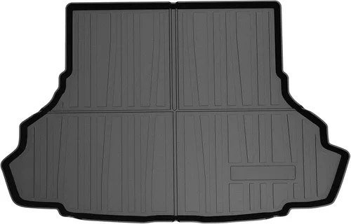 Vista 26 de Mixsuper Forro de carga para Rivian R1S 2022-2024 2025, alfombrilla para maletero para todo tipo de clima, para accesorios R1S, alfombrilla